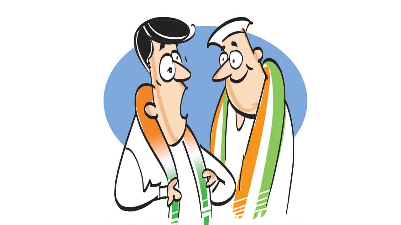 కాంగ్రెస్‌లో వర్గ పోరు.. అలక బూనిన సీనియర్‌ నేతలు