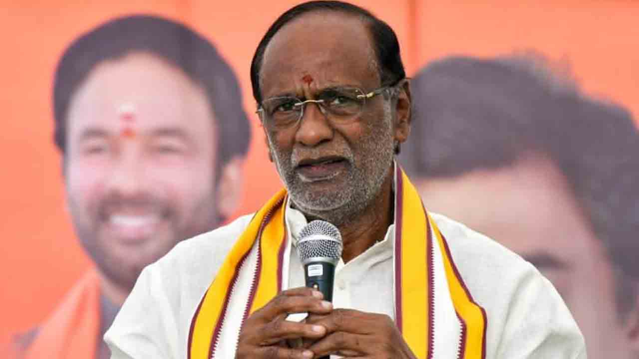గ్యారెంటీల పేరుతో కాంగ్రెస్ మోసం : ఎంపీ కే లక్ష్మణ్
