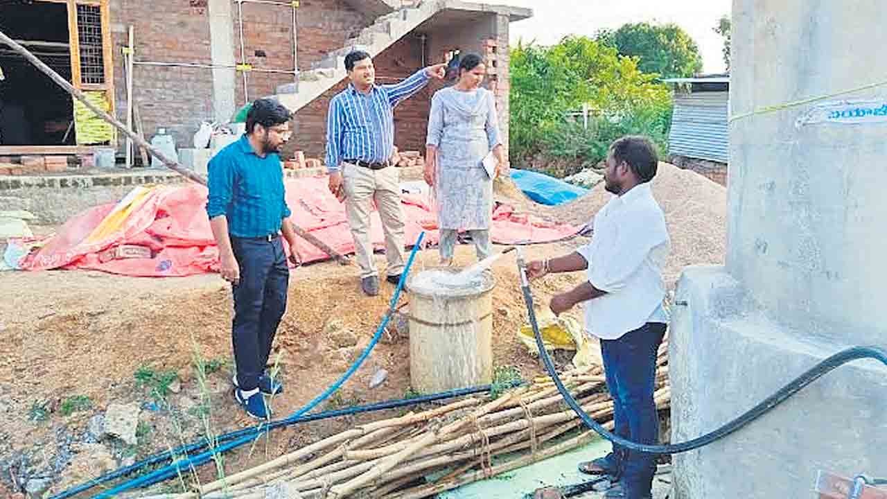 తాగునీటి సమస్యను పరిష్కరించారు..