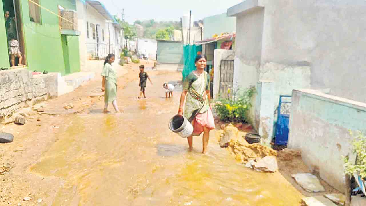 నిజాంసాగర్ కెనాల్కు గండి