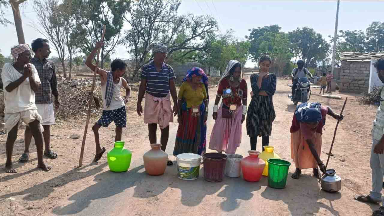 సీఎం ఇలాఖాలో నీటి కటకట