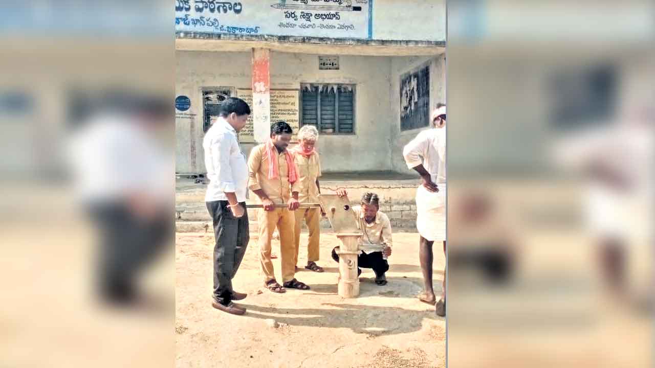 తాగునీటి ఎద్దడిని అధిగమించేలా
