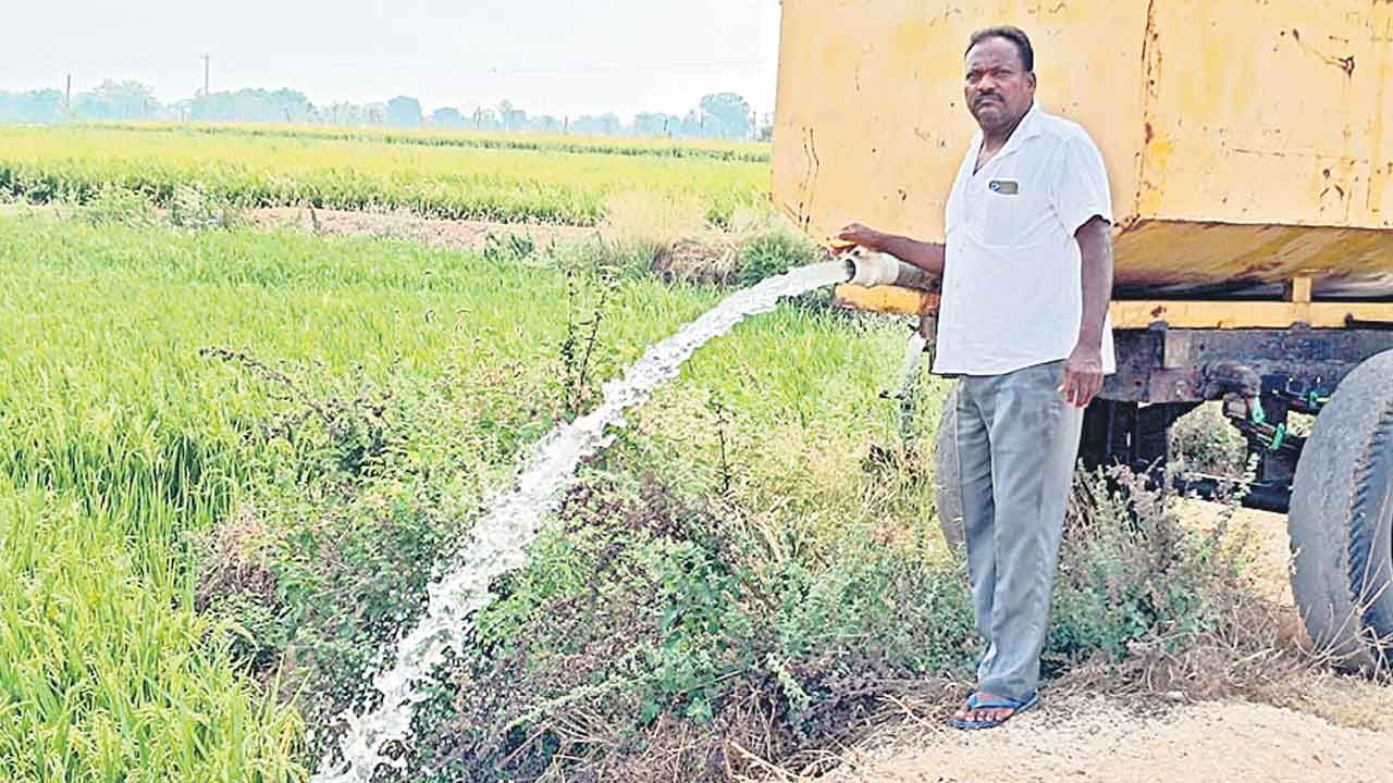 మార్పుంటే పంటలు ఎండబెట్టుడేనా..
