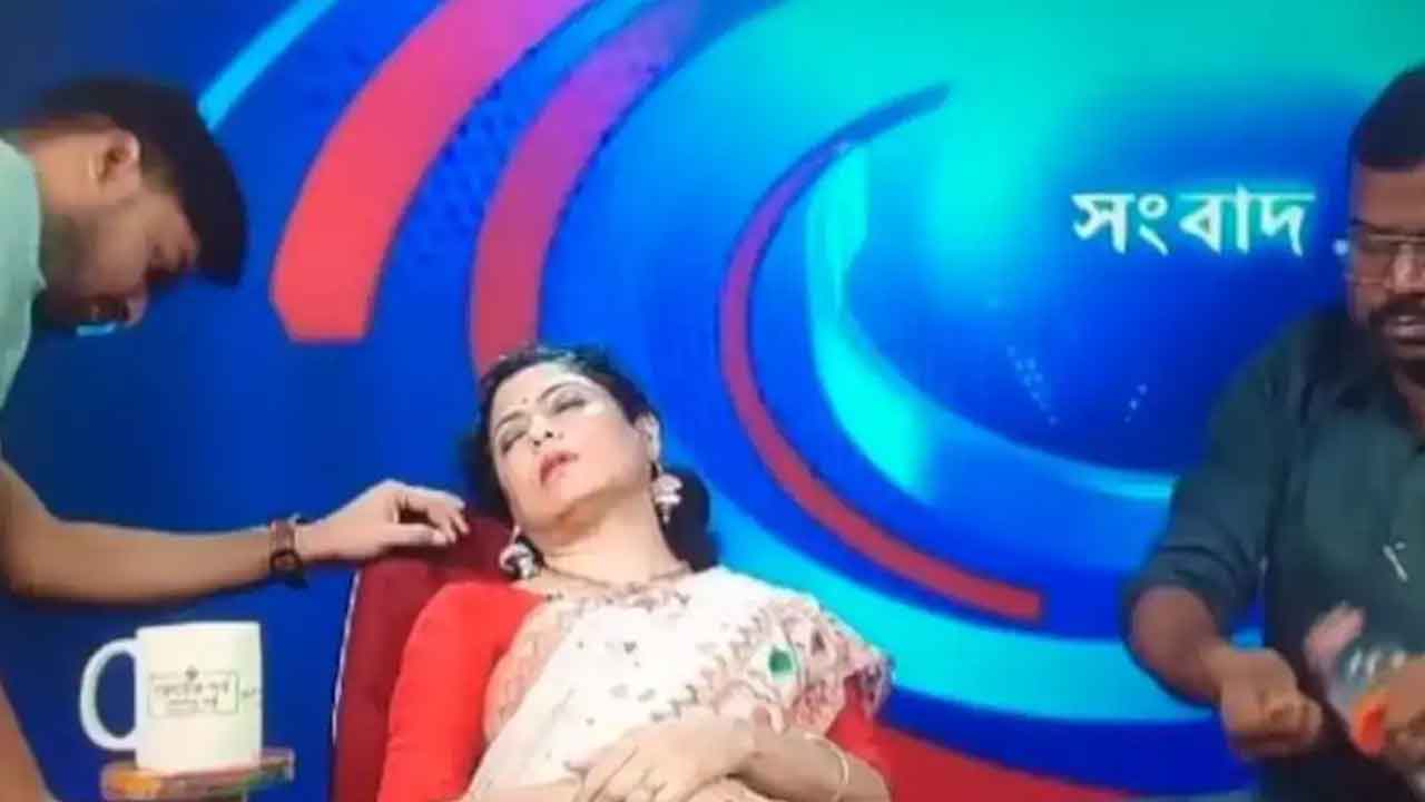 DD Anchor | ఎండల తీవ్రత గురించి వార్తలు చదువుతూ కుప్పకూలిన యాంకర్‌