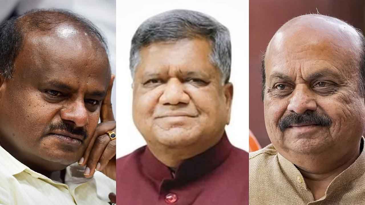 కర్ణాటక లోక్‌సభ బరిలో ముగ్గురు మాజీ సీఎంలు