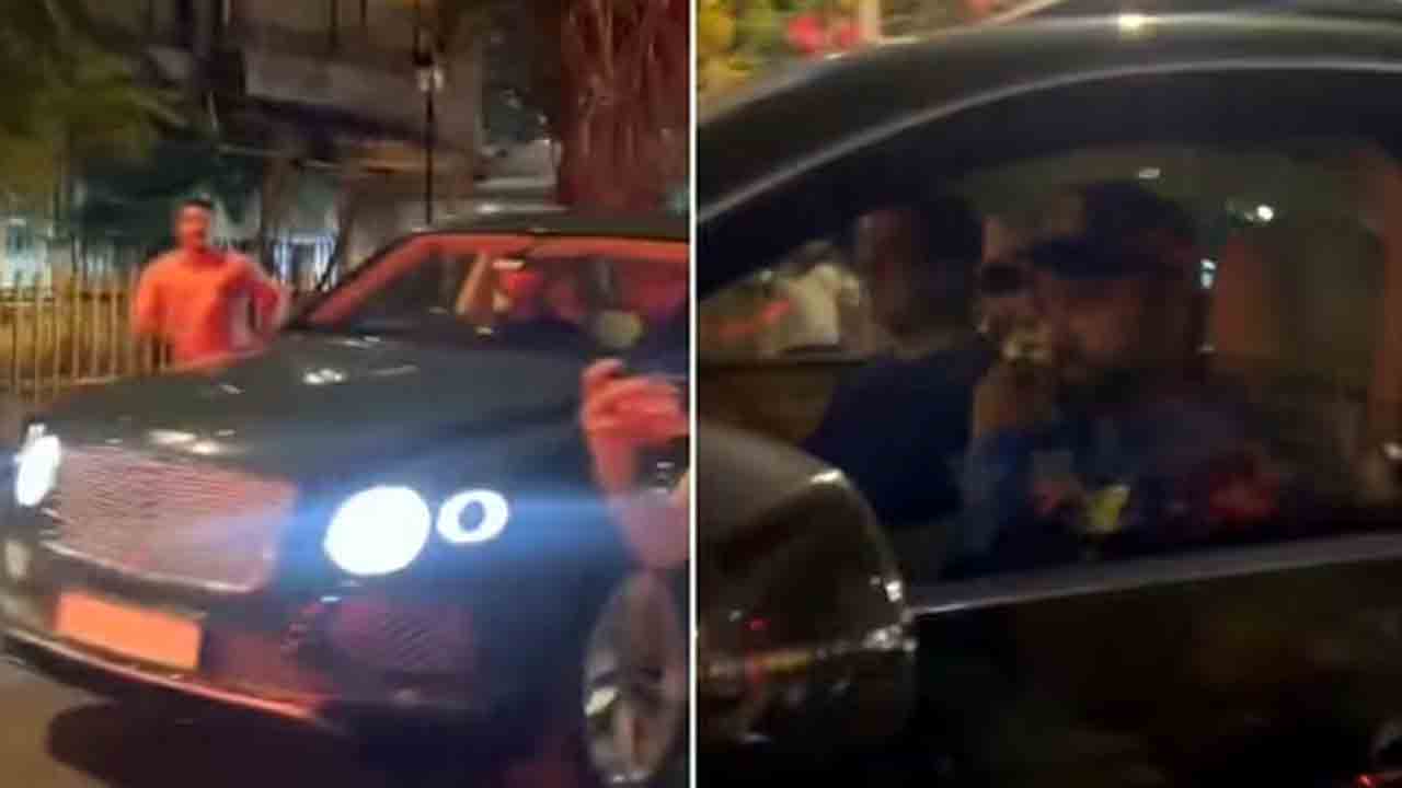 Rohit Sharma | రోహిత్‌ శర్మను తన కారులో రైడ్‌కు తీసుకెళ్లిన ముంబై జట్టు యజమాని ఆకాశ్‌ అంబానీ.. VIDEO