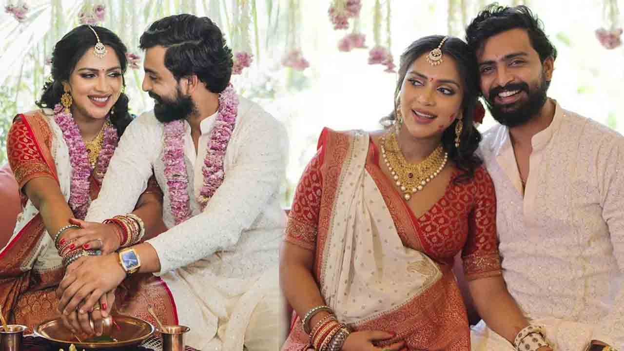 Amala Paul | ఘనంగా నటి అమలాపాల్‌ సీమంతం వేడుక.. ఫొటోలు వైరల్‌