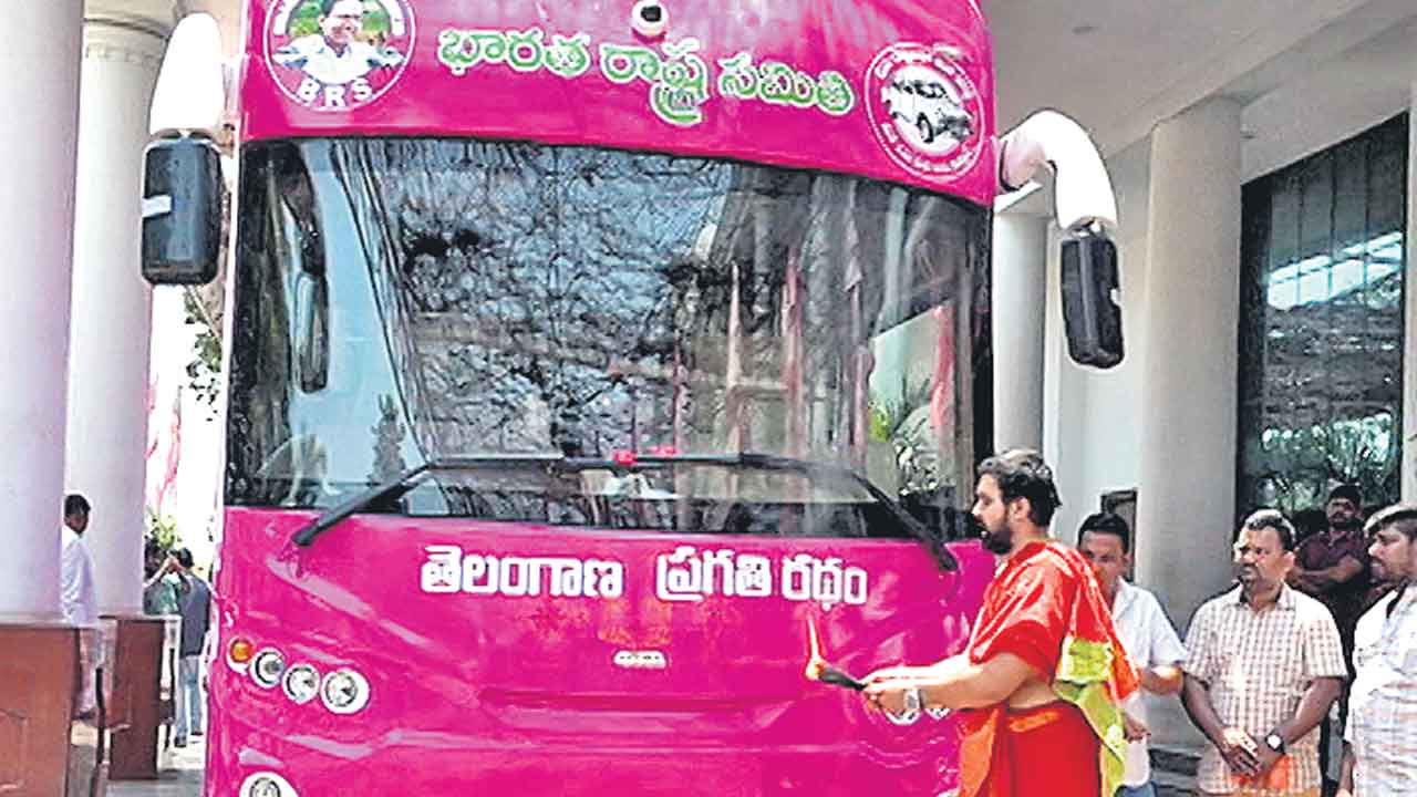 KCR | నేటి నుంచి కేసీఆర్‌ రోడ్‌షో.. మిర్యాలగూడలో శ్రీకారం.. సూర్యాపేటలో బస