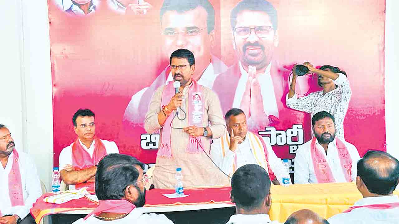 Ragidi Laxma Reddy | కాంగ్రెస్‌ వచ్చింది.. నీటి కరువు తెచ్చింది: రాగిడి లక్ష్మారెడ్డి