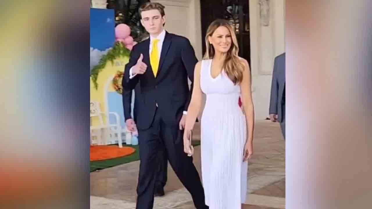 Donald Trump | ట్రంప్‌ చిన్నకుమారుడు బారన్‌ని చూశారా..? .. VIDEO