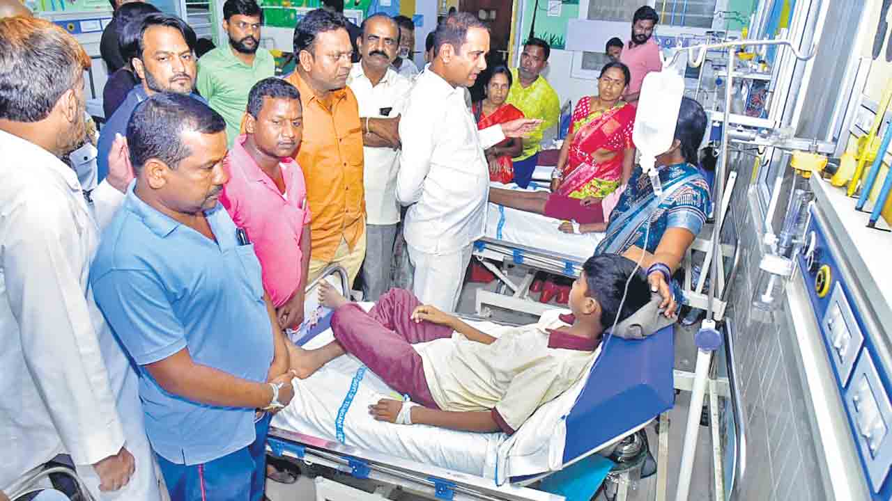 వెంటిలేటర్‌పై ‘గురుకుల’ విద్యార్థి