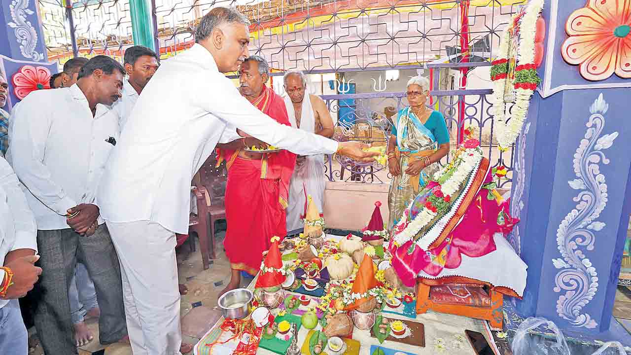 భగవంతుడి అనుగ్రహంతో సంకల్పం సిద్ధించాలి