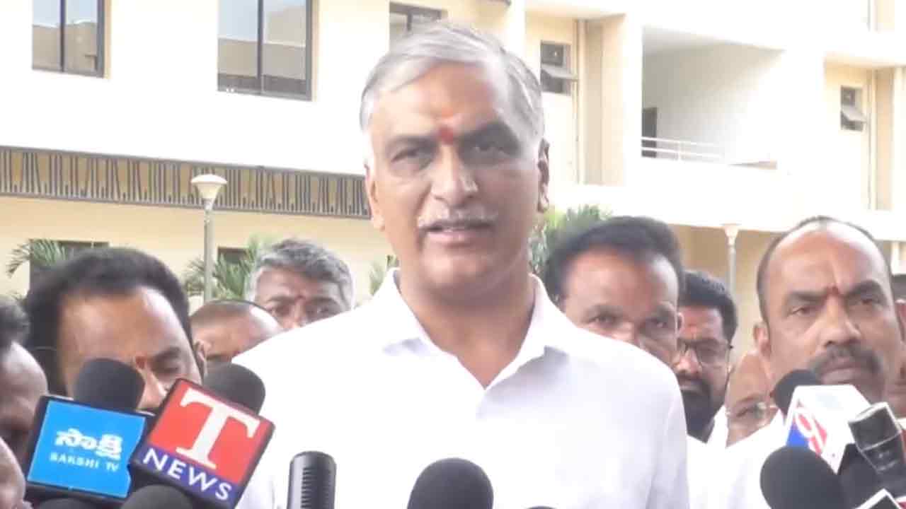 Harish Rao | కాంగ్రెస్‌ సర్కార్‌ అలసత్వంతో రాష్ట్రంలో కరువు పరిస్థితులు: హరీశ్‌ రావు