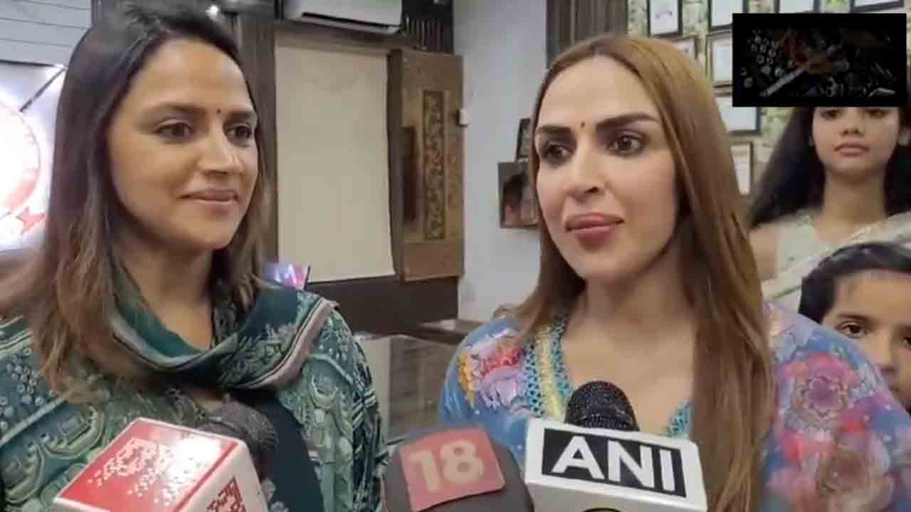 Lok Sabha elections | తల్లి తరఫున హేమామాలిని కూతుళ్ల ఎన్నికల ప్రచారం.. Video