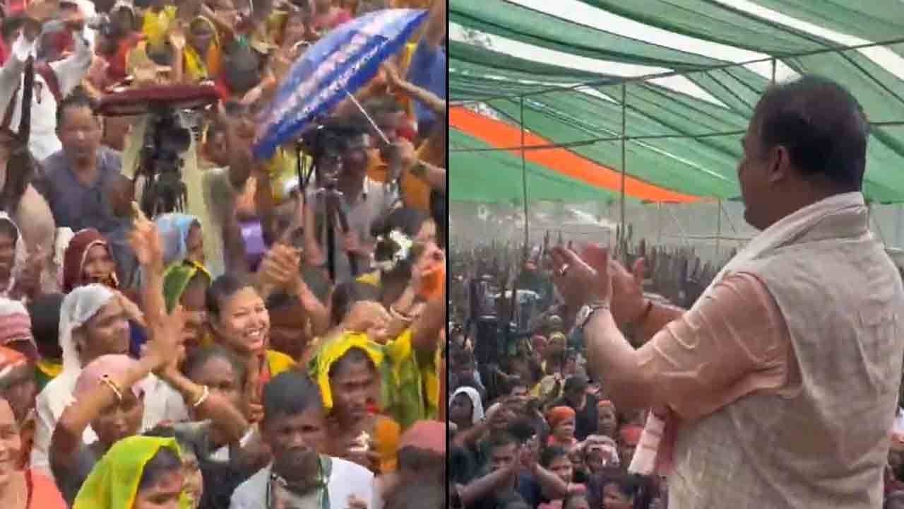 Himanta Sarma | వర్షంలో తడుస్తూనే.. మోదీ సర్కార్ పాటకు డ్యాన్స్‌ చేసిన అస్సోం సీఎం