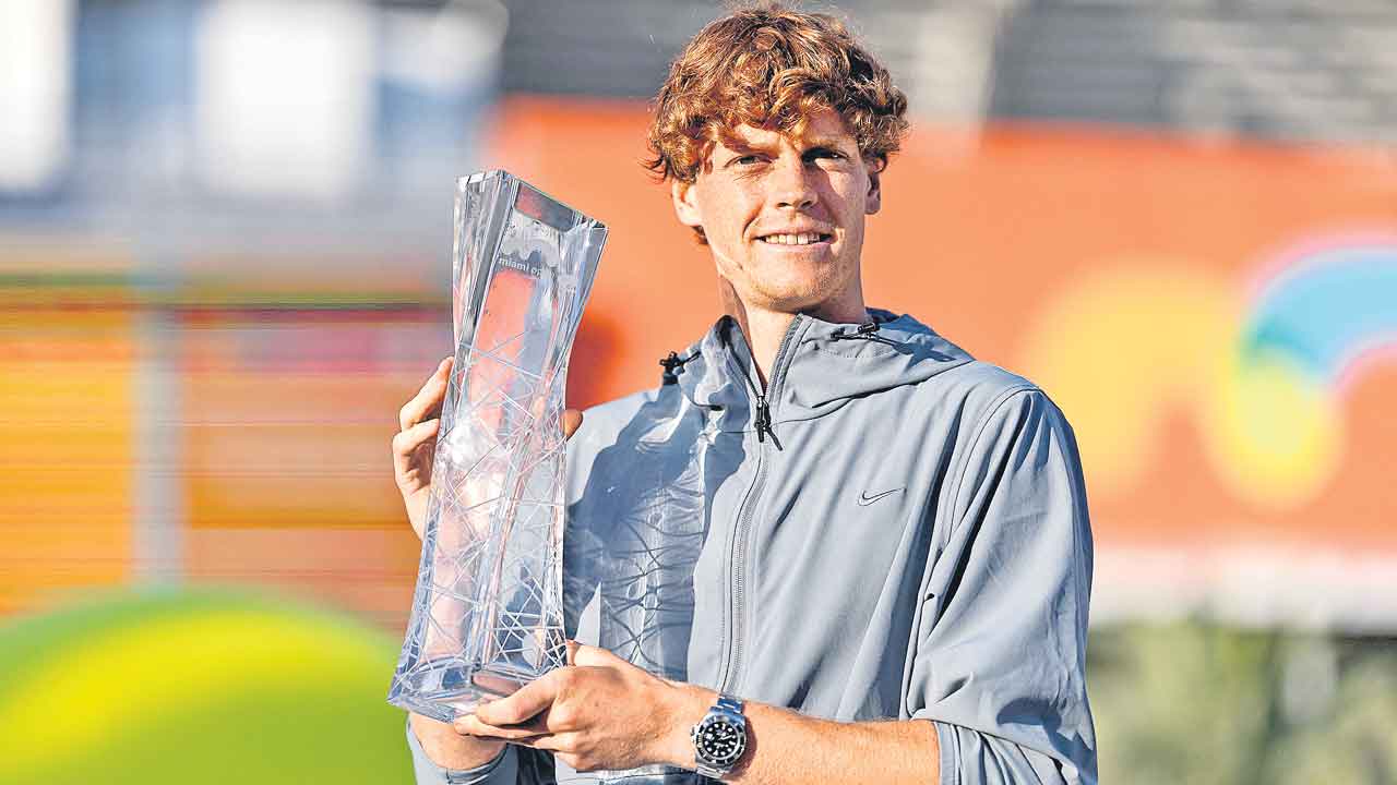 Jannik Sinner | మియామి ఓపెన్.. పురుషుల సింగిల్స్ విజేతగా సిన్నర్