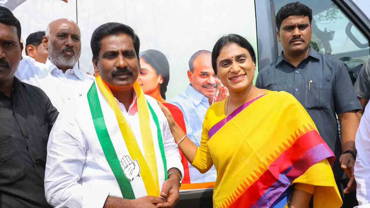 YCP MLA | వైసీపీకి మరో షాక్‌.. పూతలపట్టు ఎమ్మెల్యే కాంగ్రెస్‌లోకి జంప్‌