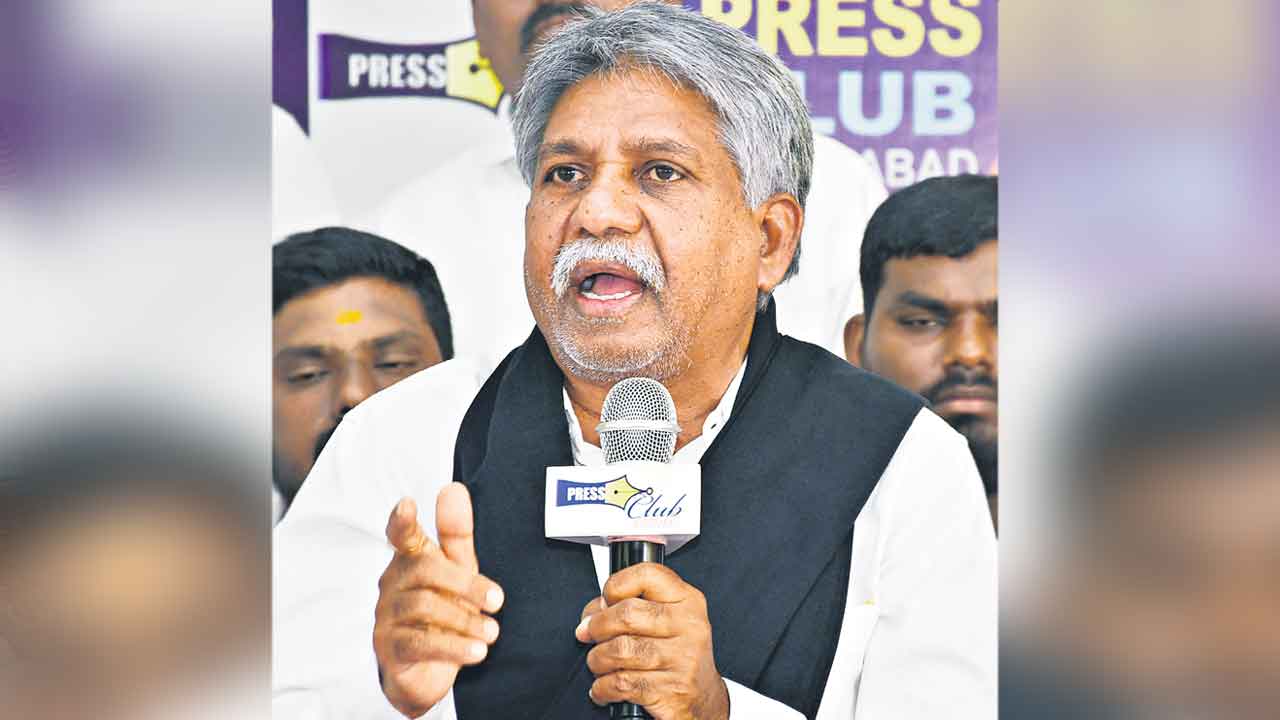 కాంగ్రెస్‌ మాదిగల వ్యతిరేక పార్టీ