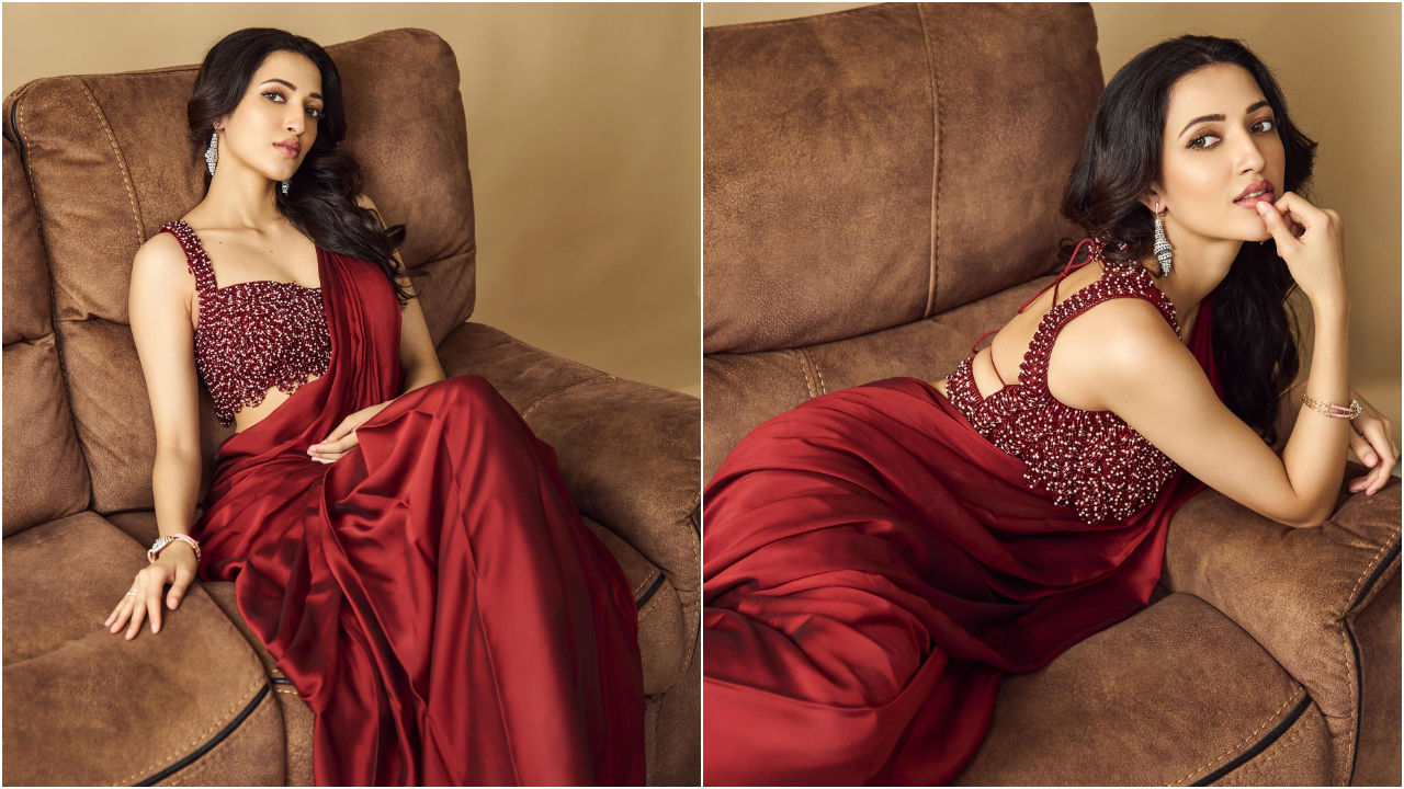 Neha Shetty : రెడ్ సారీ లో నిషా ఎక్కిస్తున్న నేహా శెట్టి