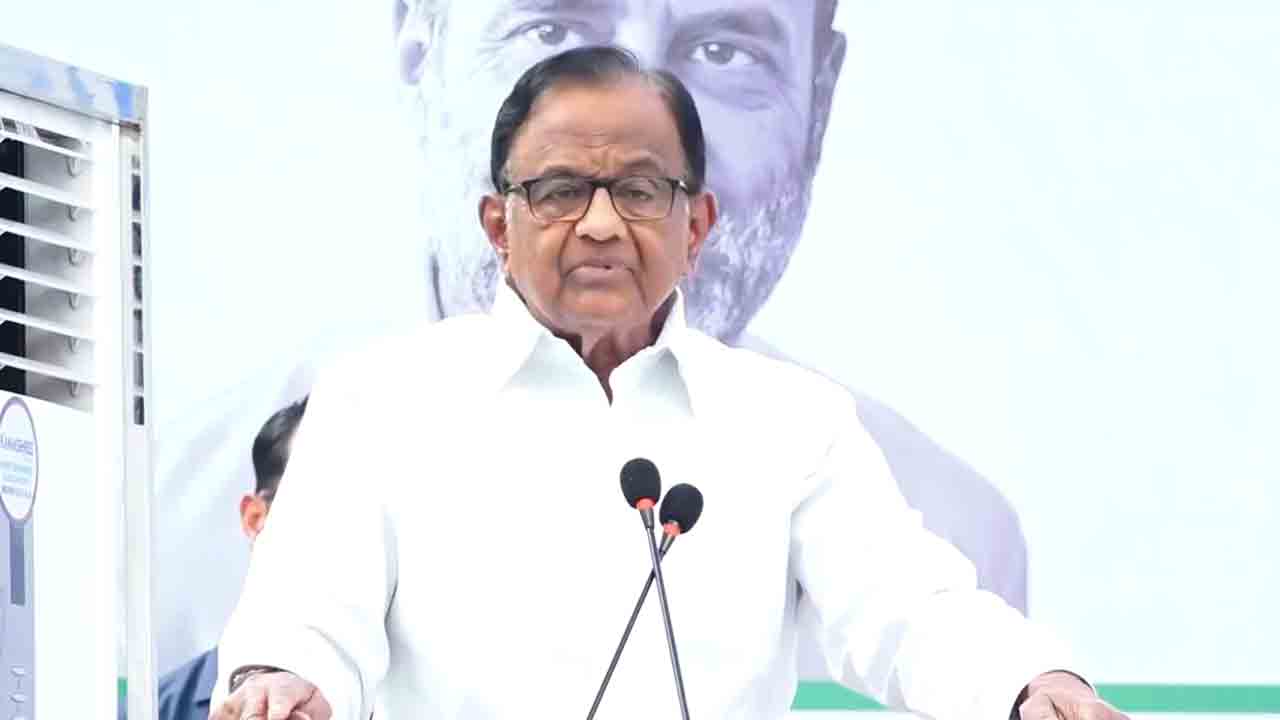 Chidambaram | గత పదేళ్ల మోదీ పాలనలో అన్ని రంగాల్లోనూ విధ్వంసమే : చిదంబరం
