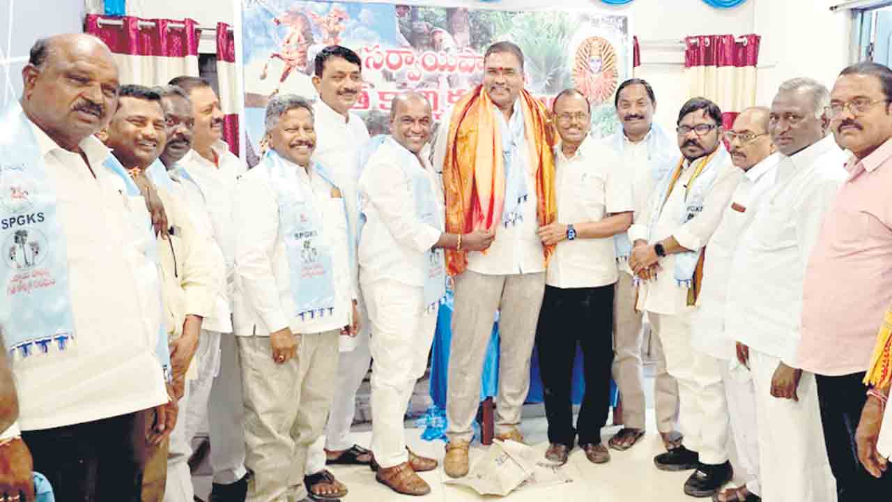 రాష్ట్ర అధ్యక్షుడిగా పరశురామ్‌గౌడ్‌