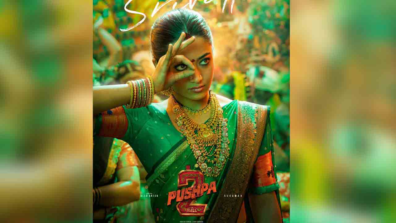 Rashmika Mandanna | రష్మిక మందన్నా బర్త్‌ డే స్పెషల్.. పుష్ప ది రూల్‌ శ్రీవల్లి లుక్‌ అదిరిందంతే