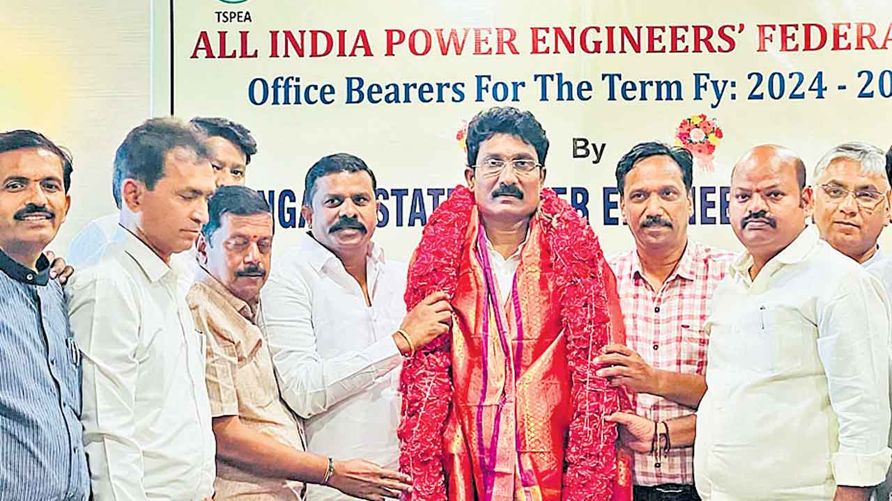 ఏఐపీఈఎఫ్‌ జాతీయ ప్రధాన కార్యదర్శిగా రత్నాకర్‌రావు