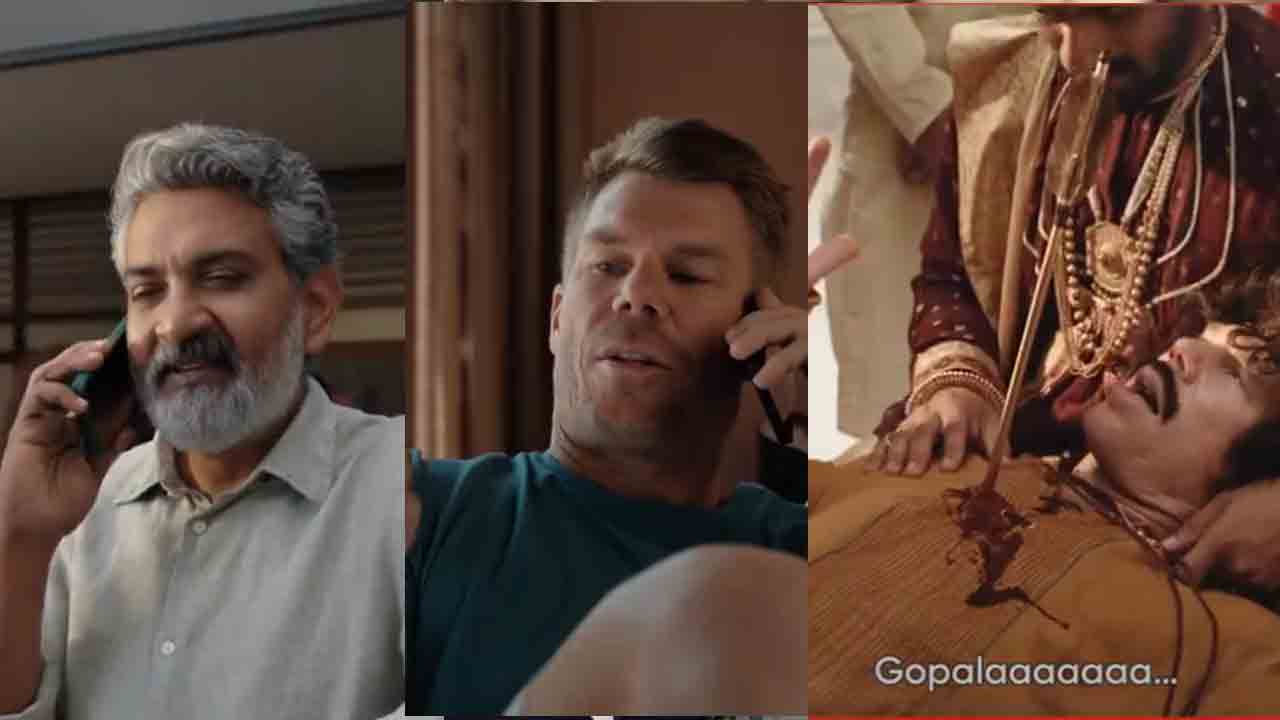 SS Rajamouli | డేవిడ్‌ వార్నర్‌తో ఎస్‌ఎస్‌ రాజమౌళి సినిమా తీస్తే.. ఫన్నీగా CRED యాడ్‌