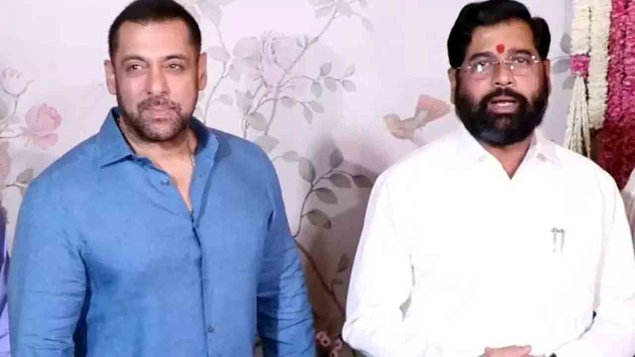 Salman Khan | కాల్పుల ఘటన.. సల్మాన్‌ ఇంటికెళ్లిన మహారాష్ట్ర సీఎం ఏక్‌నాథ్‌ షిండే