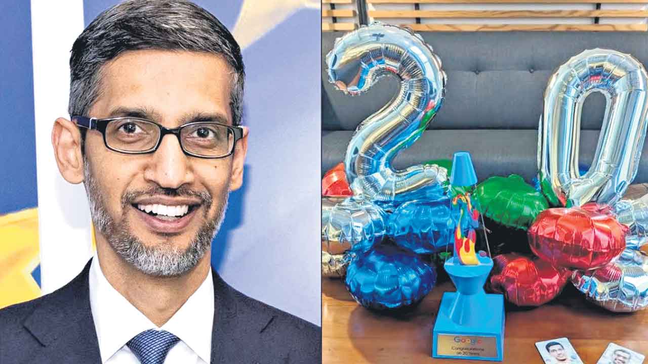 Sundar Pichai | పనిలో థ్రిల్‌ తప్ప అన్నీ మారాయి: సుందర్‌ పిచాయ్‌