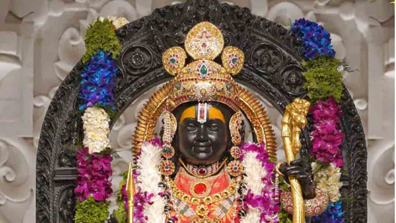 Surya Tilak | మరికాసేపట్లో అయోధ్య రాముడికి సూర్య తిలకం