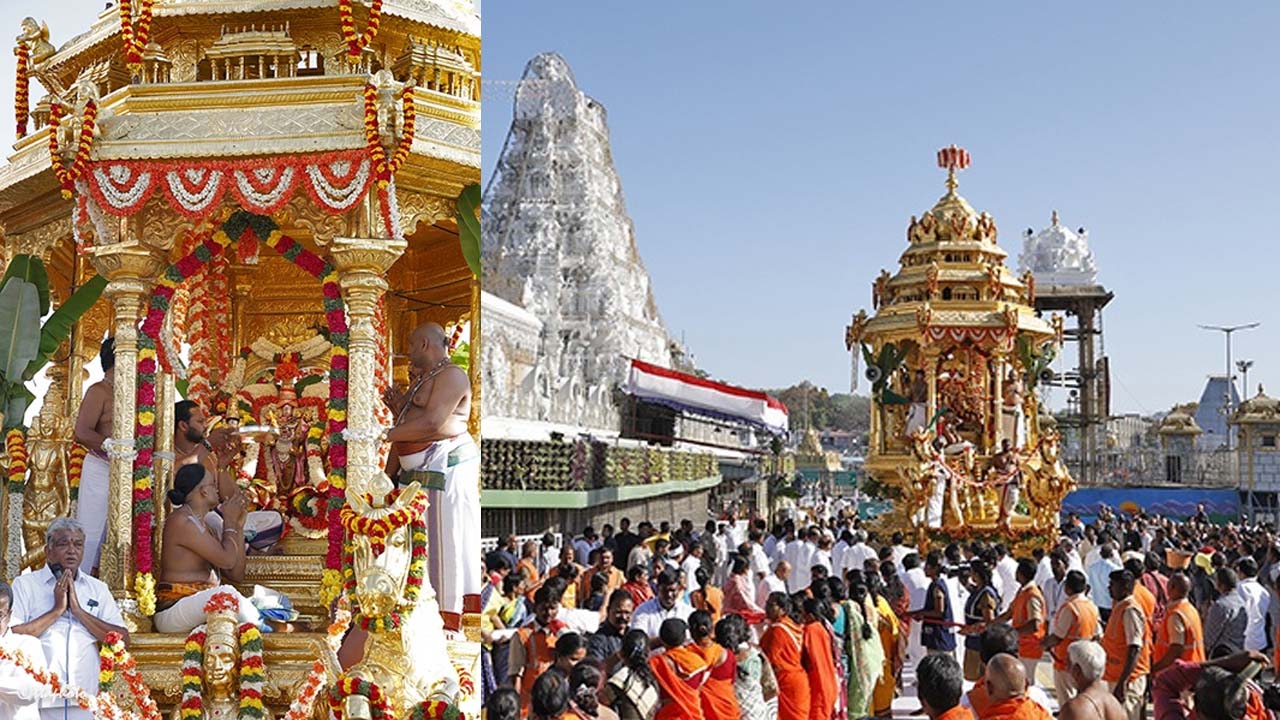 తిరుమలలో భక్తుల రద్దీ