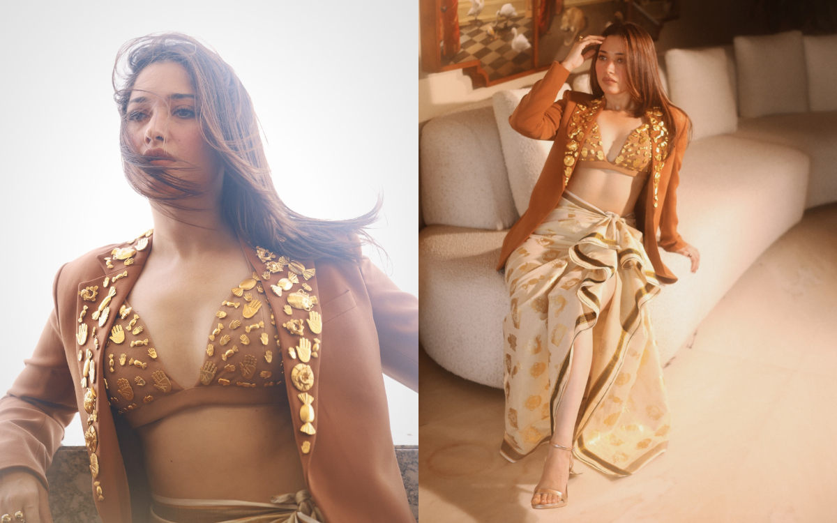 Tamannaah Bhatia : మోడ్రన్ ఔట్​ఫిట్​లో తమన్నా అందాలు