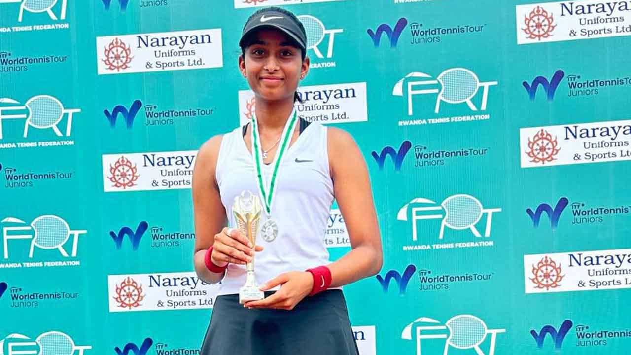 ITF | ఐటీఎఫ్‌ జూనియర్‌ సర్యూట్‌.. డబుల్స్‌ రన్నరప్‌ శాన్విత జోడీ