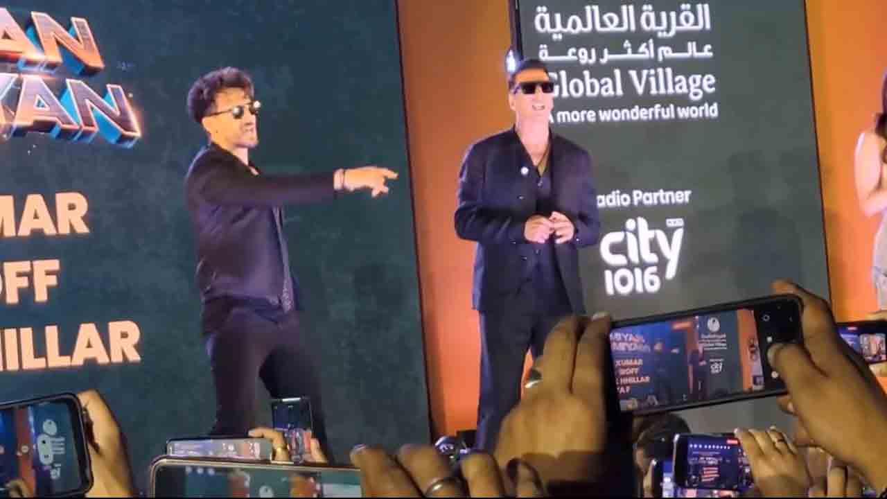 Tiger shroff | బడే మియాన్‌ చోటే మియాన్ ట్రాక్‌కు అక్షయ్‌కుమార్‌, టైగర్‌ ష్రాఫ్‌ డ్యాన్స్‌