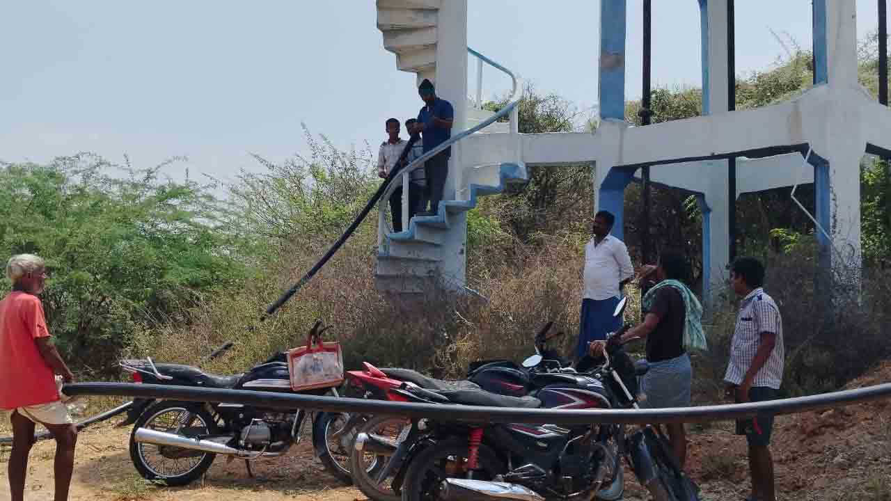 యుద్ధ ప్రాతిపదికన గ్రామాల్లో నీటి సరఫరా
