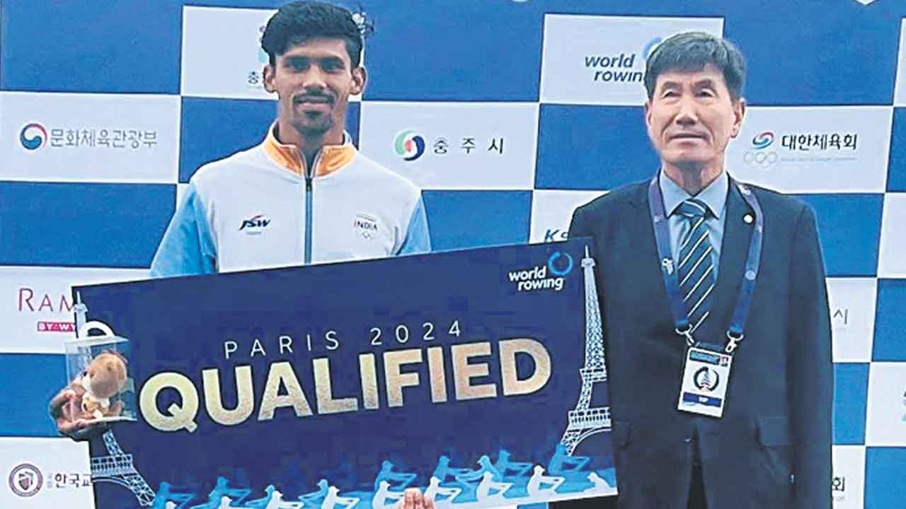 రోయింగ్‌లో భారత్‌కు తొలి బెర్తు