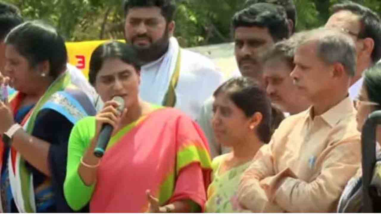 YS Sharmila | హత్యా రాజకీయాలకు స్వస్తి పలకాలంటే అవినాష్‌, జగన్‌ను ఓడించాలి : వైఎస్‌ షర్మిల