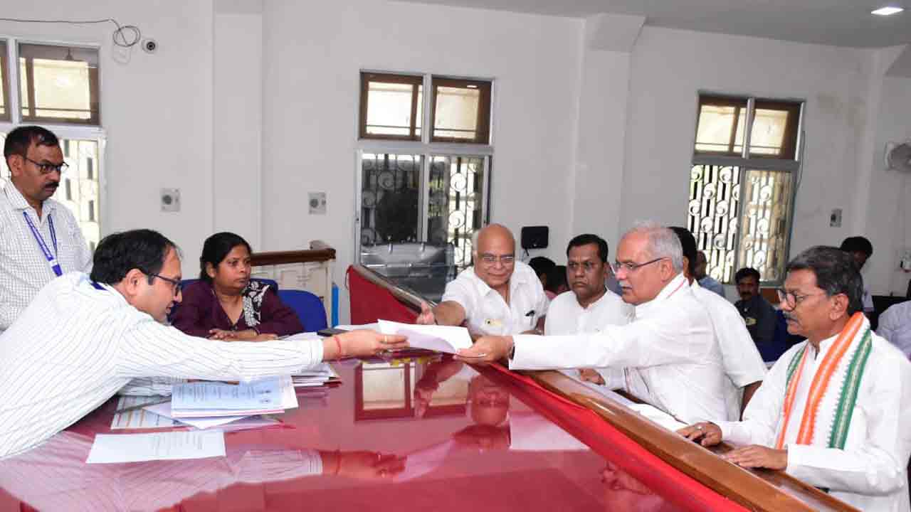 Bhupesh Baghel: లోక్‌స‌భ‌కు నామినేష‌న్ వేసిన చ‌త్తీస్‌ఘ‌డ్‌ మాజీ సీఎం