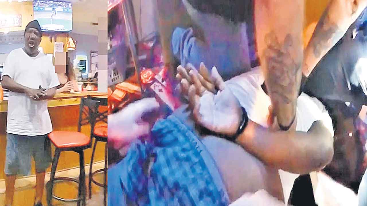 Frank Tyson | కింద పడేసి మోకాలితో తొక్కి.. అమెరికాలో మరో నల్లజాతీయుడిపై పోలీసుల దాష్టీకం