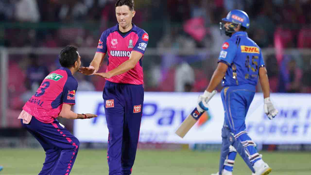 MI vs RR | ఇర‌వైకే మూడు వికెట్లు.. క‌ష్టాల్లో ముంబై