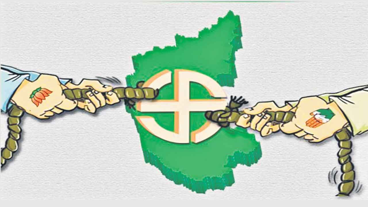 Karnataka | కన్నడనాట హోరాహోరీ.. బీజేపీకి పట్టు దొరికేనా?