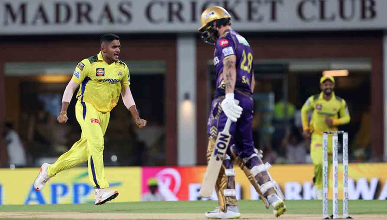 IPL 2024 CSK vs KKR | తొలి బంతికే వికెట్.. కోల్కతాకు షాకిచ్చిన దేశ్పాండే