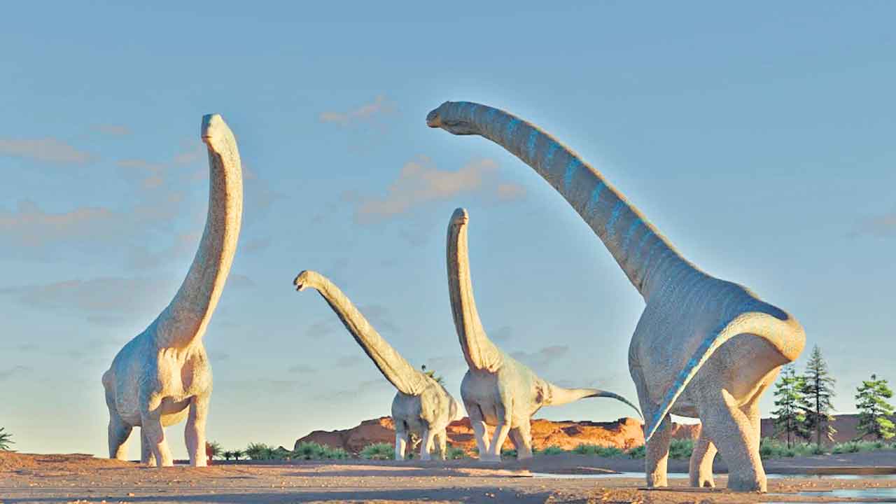 Dinosaur | అర్జెంటినాలో భారీ రాక్షసబల్లి.. బరువెంతో తెలుసా?