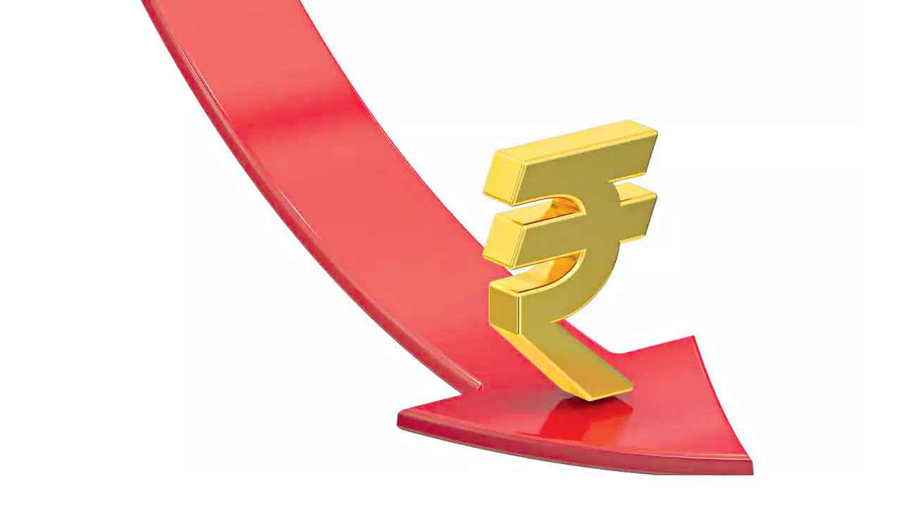 ఆల్‌టైమ్‌ కనిష్ఠానికి రుపీ