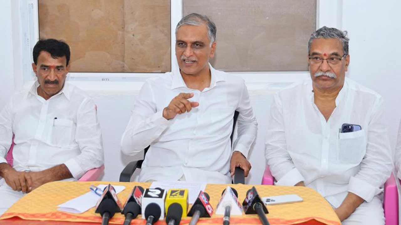Harish Rao | రేవంత్‌ రెడ్డిని మెదక్‌కు రప్పించిన ఘనత కేసీఆర్‌ది: హరీశ్‌రావు