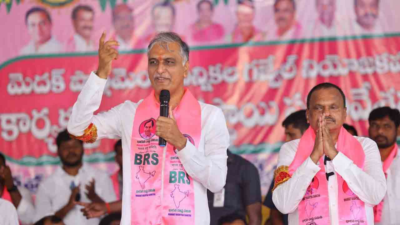 Harish Rao | దుబ్బాక‌లో ప‌నికిరాని ర‌ఘునంద‌న్ మెద‌క్ పార్ల‌మెంట్‌కు ప‌నికి వ‌స్తాడా..? : హ‌రీశ్‌రావు