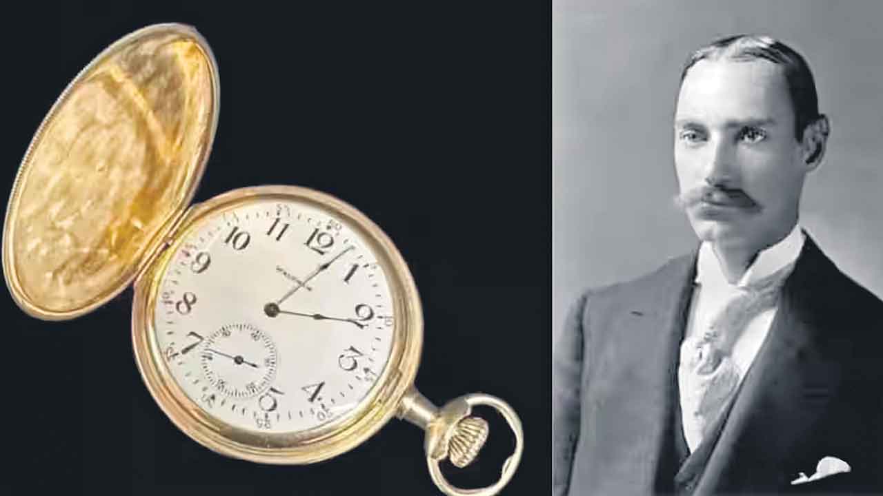 Titanic Watch | 12 కోట్లు పలికిన టైటానిక్‌ వాచ్‌