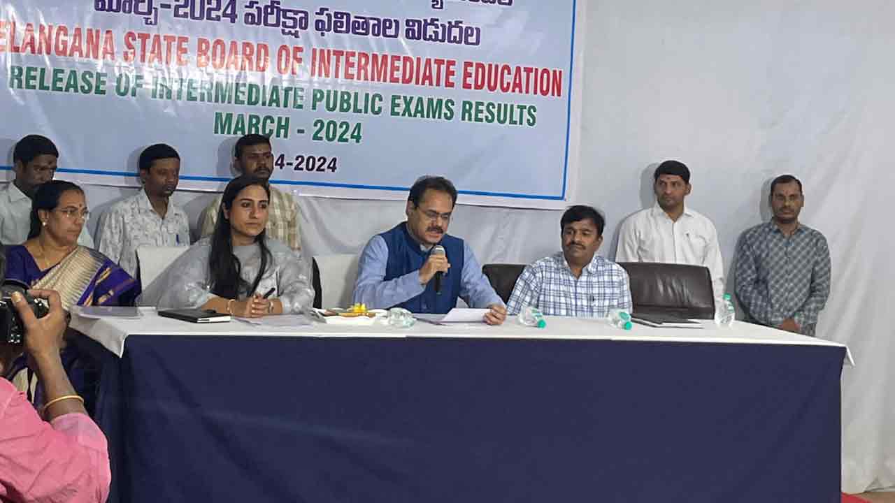 TS Inter Results | తెలంగాణలో ఇంటర్‌ ఫలితాలు వెల్లడి.. రిజల్ట్స్‌ ఇలా చెక్‌ చేసుకోండి..!