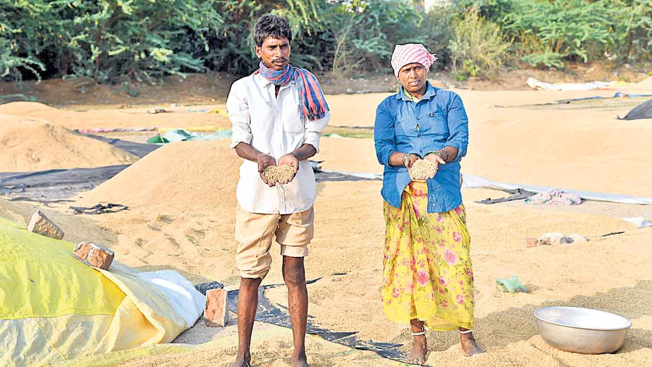 Paddy Procurement | కాగితాల పైనే కొనుగోలు కేంద్రాలు.. ధాన్యాన్ని అమ్ముకోవడానికి అరిగోస పడుతున్న అన్నదాతలు